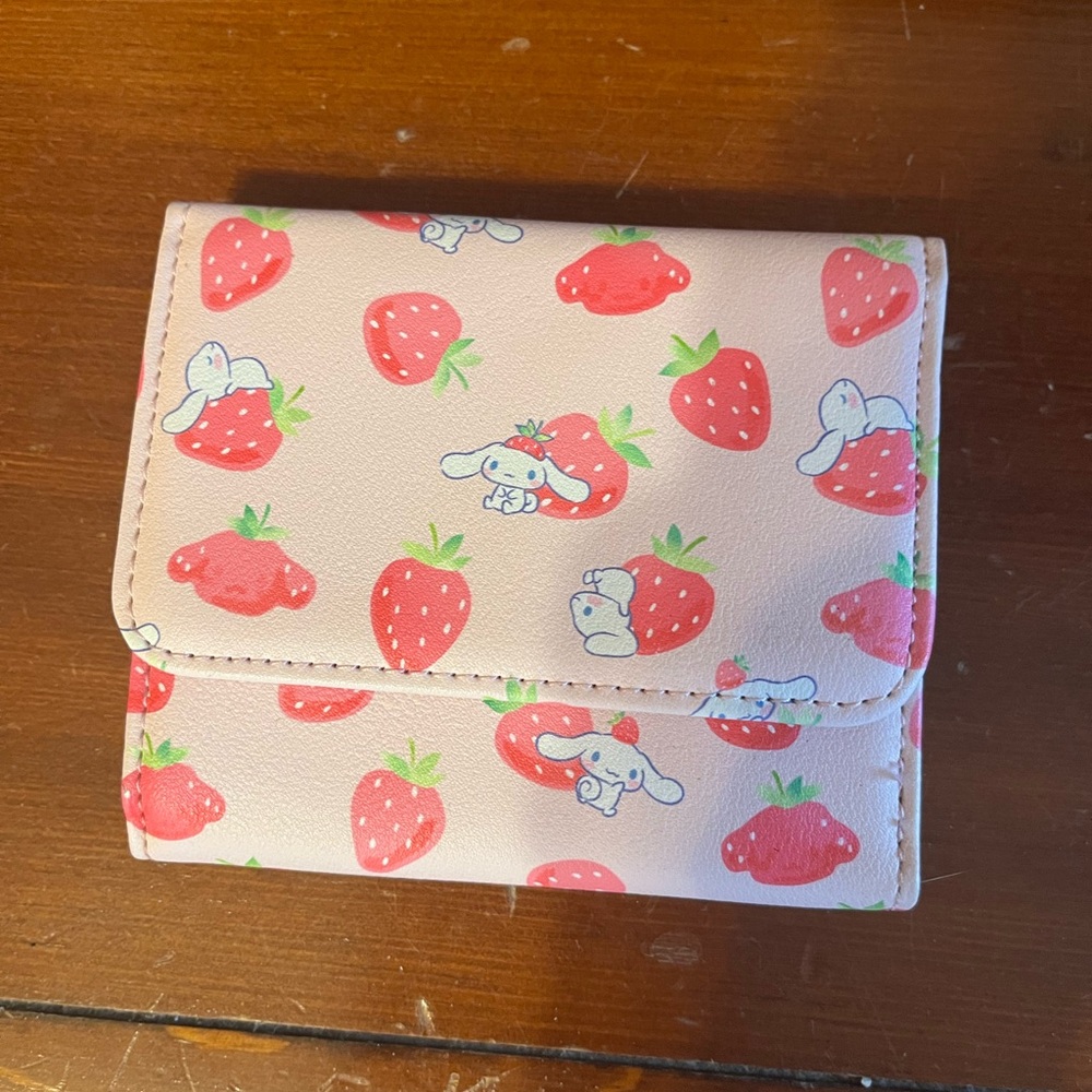 Sanrio Cinnamoroll Strawberry Loungefly Wallet